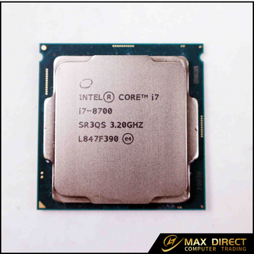 Intel Core i7-8700 Processor CPU @3.20GHz 12MB L3 Cache 65W Integrated Graphics