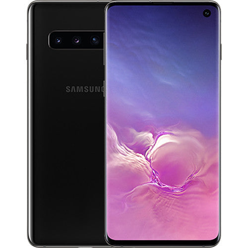Samsung Galaxy S10 SM-G973F Dual SIM 128GB Smartphone (Unlocked, Black)