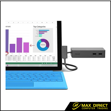 Microsoft Surface Dock compate with Pro3/4/5/6/7/8/X Laptop1/2/3/4 Book1/2 Go1/2