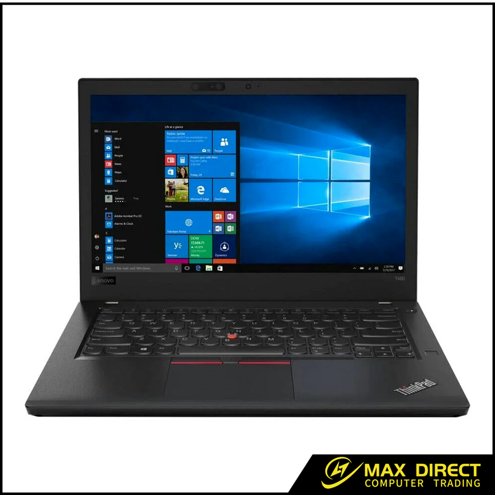 Lenovo ThinkPad T480s 14" FHD Touch Laptop i7-8650U @1.90GHz 16GB RAM 256GB SSD Win11 Pro
