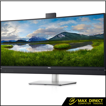 Dell C3422WE 34" Curved WQHD USB-C Video Conferencing Monitor Webcam Speakers RJ45