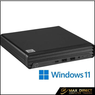 HP ProDesk 400 G6 Mini Desktop i5-10500T 16GB RAM 256GB SSD Win11 Pro