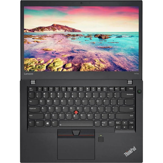 Lenovo ThinkPad T470s 14" FHD Laptop i7-6600U @2.6Ghz 8GB 256GB SSD Win11P LTE