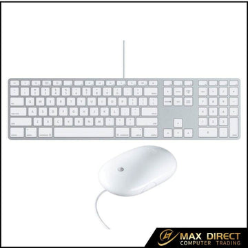 Genuine Apple Keyboard A1243 Wired USB keyboard & mouse with number key For iMac