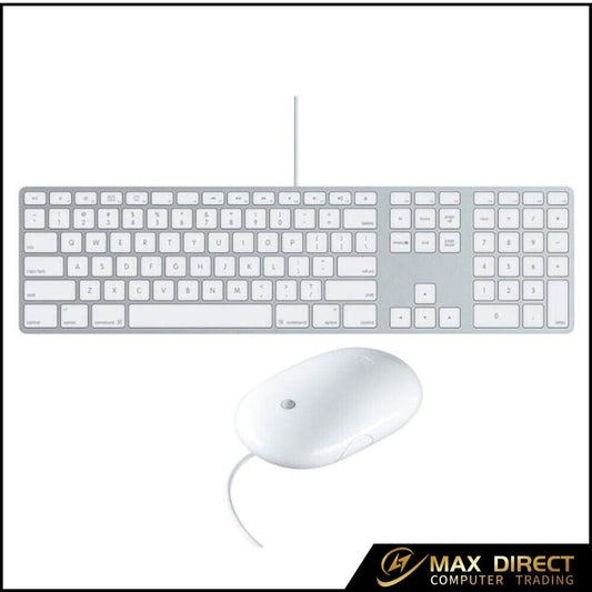 Genuine Apple Keyboard A1243 Wired USB keyboard & mouse with number key For iMac