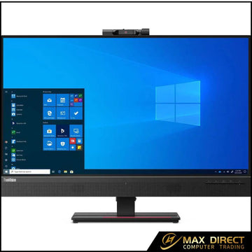Lenovo ThinkVision T27H-20 27" QHD LCD Monitor  2560x1440 HDMI Display USB-C Webcam built-in speaker