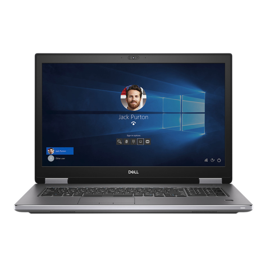 Dell Precision 7740 17.3" Laptop i7-9750H 20GB RAM 512GB SSD Win11P No Webcam