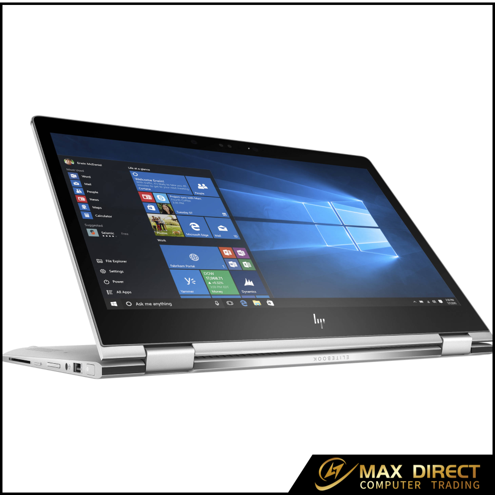 HP EliteBook x360 1030 G2 13.3" FHD Touch 2-in-1 Laptop i7-7600U 16GB RAM 512GB SSD Win10P