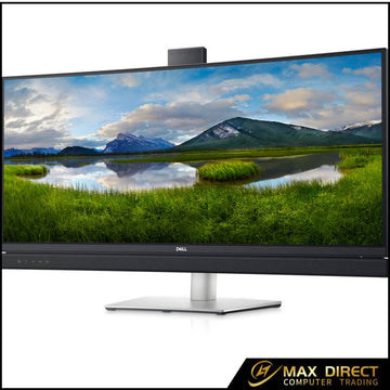 Dell C3422WE 34" Curved WQHD USB-C Video Conferencing Monitor Webcam Speakers RJ45
