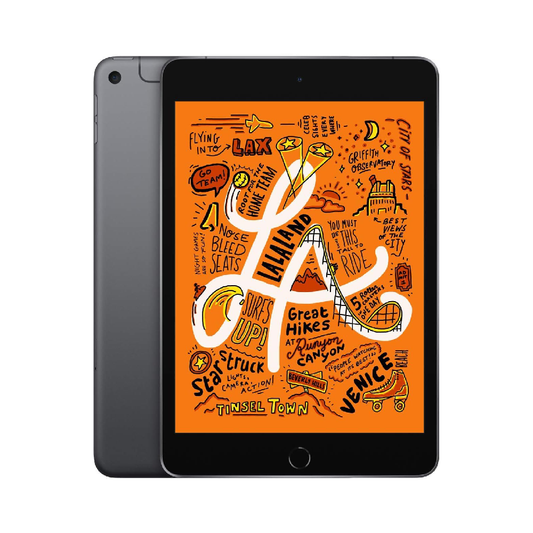 Apple iPad Mini 5 64GB WiFi & Cellular Space Grey (Renewed)