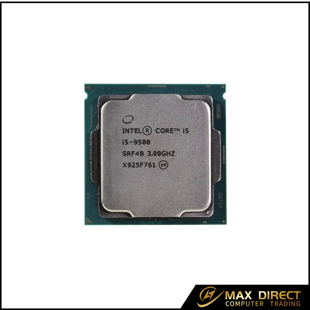 Intel Core i5-9500 3.0GHz Processor 9th Gen 6-Core 9MB Cache 65W Integrated Graphics