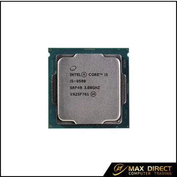 Intel Core i5-9500 3.0GHz Processor 9th Gen 6-Core 9MB Cache 65W Integrated Graphics