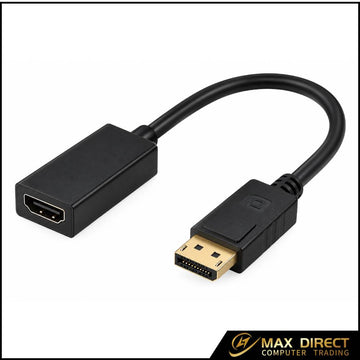 4K DisplayPort DP to HDMI Female Adapter Converter Brand New