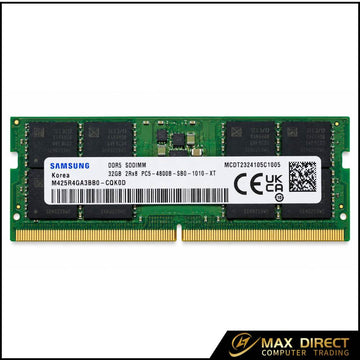 Samsung 32GB DDR5 4800MHz PC5-38400 2Rx8 SO-DIMM Laptop RAM Memory
