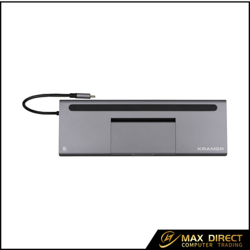 Kramer KDock-4 11-Port USB-C Docking Station Hub with HDMI DP VGA Ethernet USB