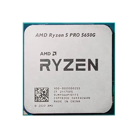 AMD Ryzen 5 PRO 5650G Desktop Processor 6 Cores 12 Threads Radeon Graphics Up to 4.40GHz