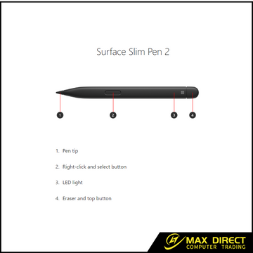 Genuine Microsoft Surface Slim Pen 2 Stylus For surface pro 9/8/X Model 1962