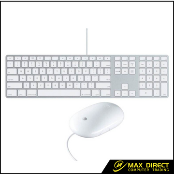 Genuine Apple Keyboard A1243 Wired USB keyboard & mouse with number key For iMac