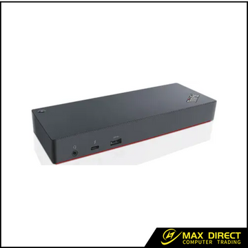 Lenovo ThinkPad Thunderbolt 3 Dock  with power supply and USB-C cable RJ-45 DP
